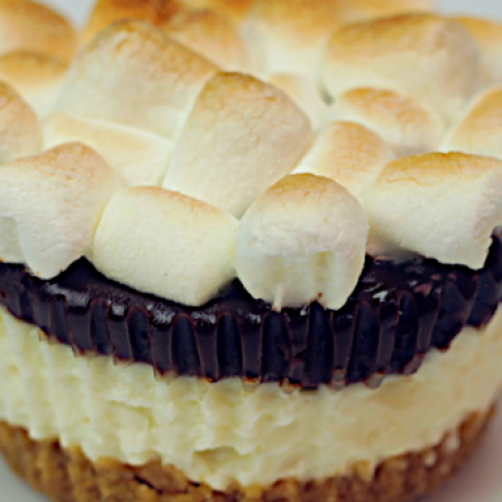 S’mores Cheesecakes