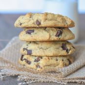 REAL-DEAL CHOCOLATE CHIP COOKIES {double recipe}