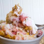 No Bake Cherry Cheesecake Fluff