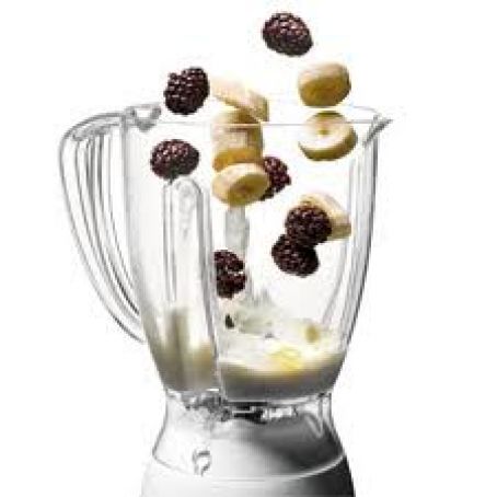 Banana Blackberry Smoothie