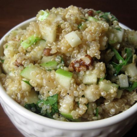 Quinoa Salad with Apples and Walnuts