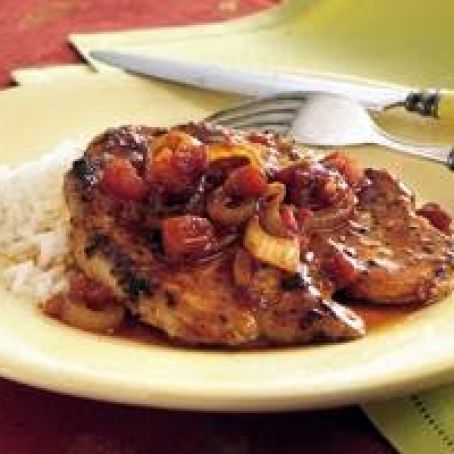 Cajun Smothered Pork Chops