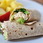Crispy Chicken Salad Wraps