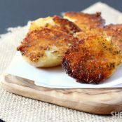 Crispy Parmesan potatoes