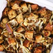 Mario Batali's Sausage Ciabatta Stuffing