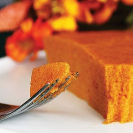 CRUSTLESS PUMPKIN PIE