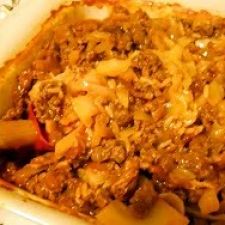 Lazy Cabbage Roll Casserole