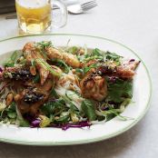Spicy Fish Sauce Chicken Wings with Vermicelli Salad