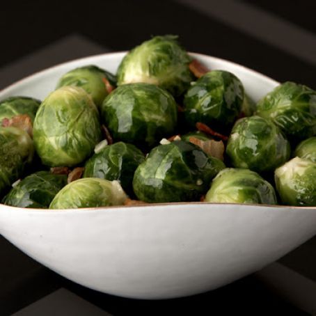 BRUSSELS SPROUTS WITH PANCETTA  {giada}