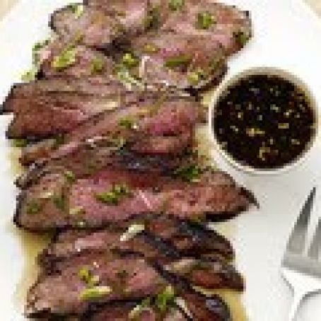 Tangerine Beef With Scallions