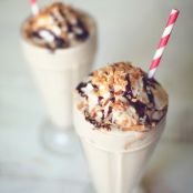 Girl Scout Cookie Samoa Shake