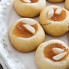 Lidia's Almond-Apricot Butter Cookies