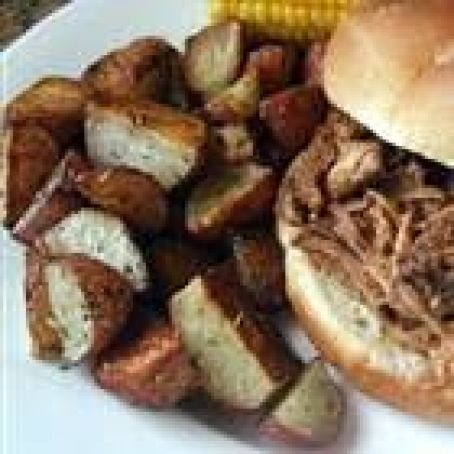 Roasted New Potatoes with Garlic