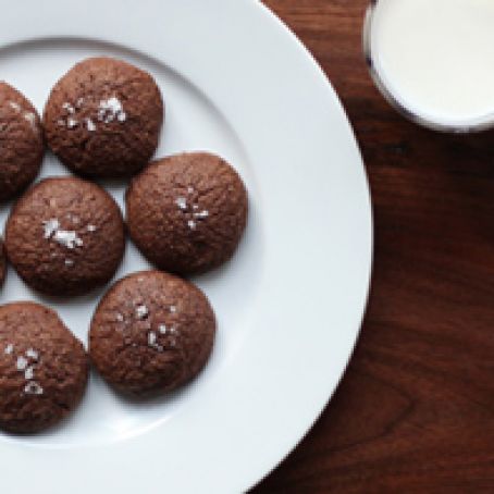 DOUBLE CHOCOLATE SEA SALT COOKIES