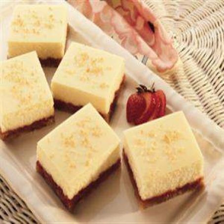 Lemony Cheesecake Bars