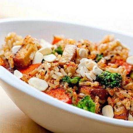 Fried Rice with Japanese Seven Spice