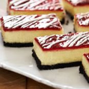 White Chocolate-Raspberry Cheesecake Bars