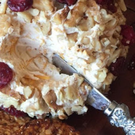 Orange Cranberry Cheese Ball