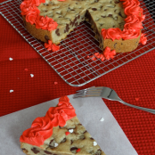 Chocolate Chip Cookie Cake