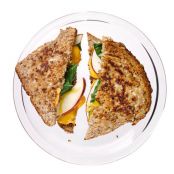 Grilled Cheddar with Apples