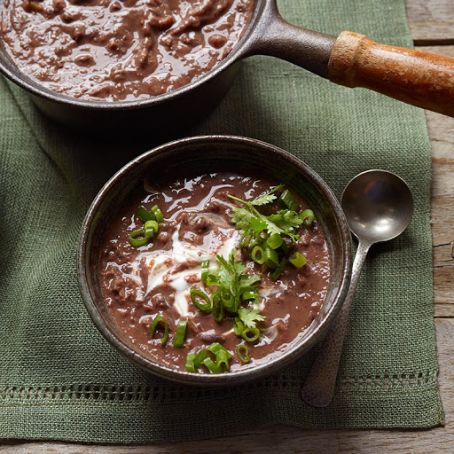 Chili-Lime Black Bean Soup