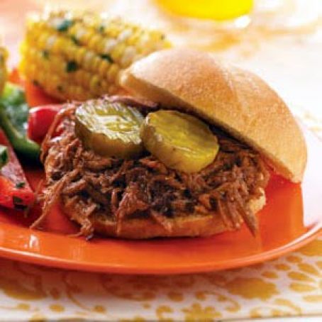 Shredded Beef Sandwiches Recipe