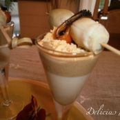 COPA DE CREMA DE ALCACHOFAS Y MEJILLONES