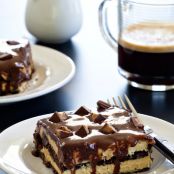 Peanut Butter Cup Eclair Cake