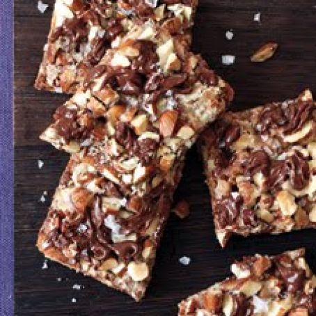 Salted Toffee-Chocolate Squares Recipe