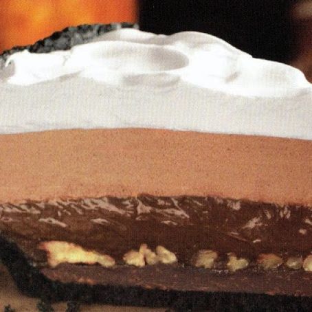 Triple-Layer Mud Pie