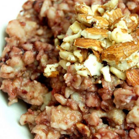 Cherry Almond Oatmeal