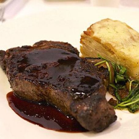 New York Strip Steak from Yachtsman Steakhouse - Disney World