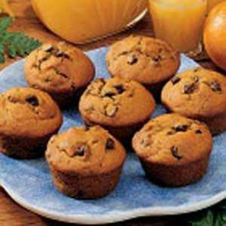 Pumpkin Chip Muffins