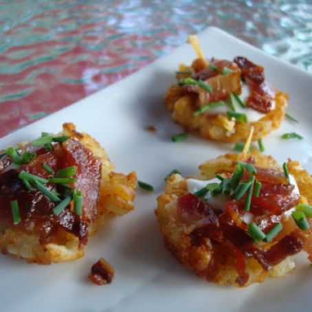 Tater Tot Potato Skins Recipe