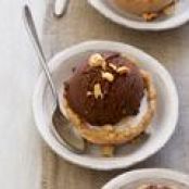Chocolate-Hazelnut Ice Cream Cupcakes