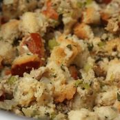 Chicken sausage and herb stuffing