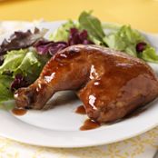 BBQ-Jelly Glazed Chicken