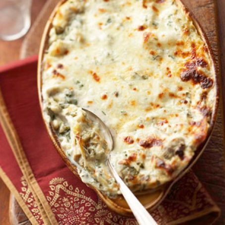 Creamy Artichoke Lasagna
