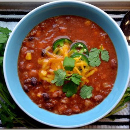 Vegetarian Taco Soup