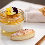 Yogurt: Baked Yogurt with Tropical Fruit Compote