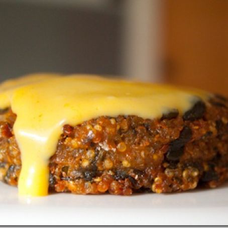 Loaded Quinoa Veggie Burgers