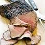 CALIFORNIA BBQ TRI-TIP ROAST & BEANS