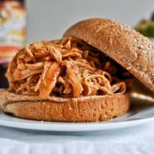 Crockpot BBQ Beer Chicken