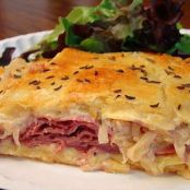 Reuben Crescent Bake