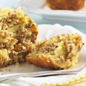Pineapple Carrot Ginger Bran Muffins