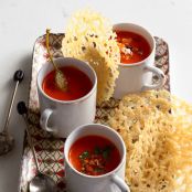 Roasted Red Pepper Soup Shots