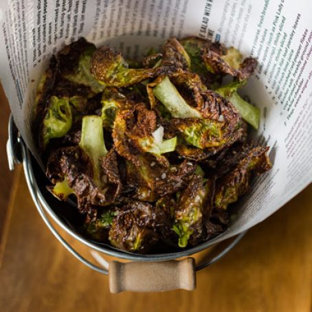 chips - brussel sprout chips