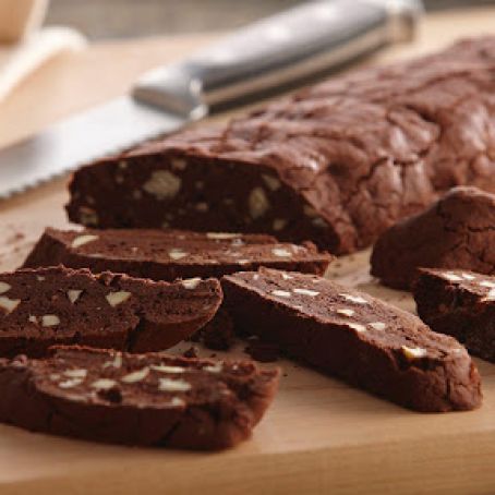 Chocolate Almond Biscotti