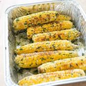 Grilled Corn with Flavored Butter