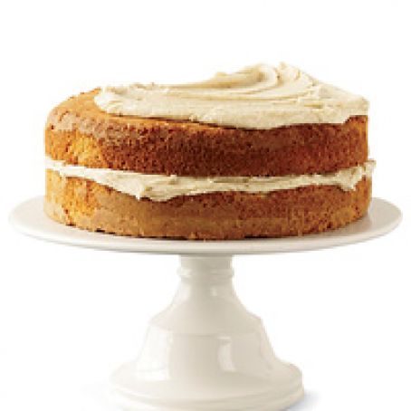 Spice Cake with Bourbon-Pecan Frosting